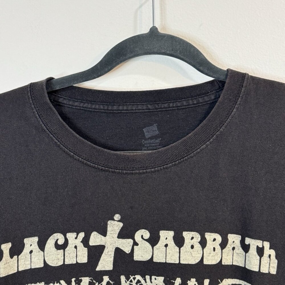 Black Sabbath T-shirt Tank Top XXL / 2XL Bloody Sabbath Shredded Ozzy Osbourne - Picture 5 of 10